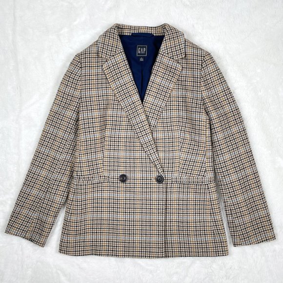 Gap Wool Double Breasted Blazer Jacket - Picture 1 of 8